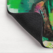 Vrouw in Groen Muismat (Hoek)