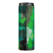 Vrouw in Groene Zonnebril Thermosbeker (Achterkant)