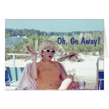 Vrouw in haarrollers, Oh, ga weg Humorous