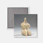 Vrouw in Halaf stijl, c.4500 BC (ter) Magneet (Voorkant / Achterkant)