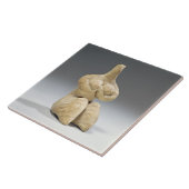 Vrouw in Halaf stijl, c.4500 BC (ter) Tegeltje (Zijkant)