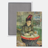 Vrouw in het Café Tambourin, Magneet (Voorkant / Achterkant)