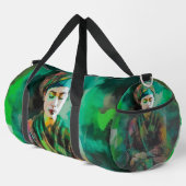 Vrouw in het groen  plunjezak (Rechterhoek)