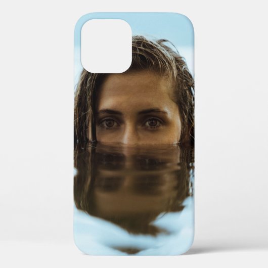 Vrouw in het lichaam van het water 's ochtends Case-Mate iPhone case (Achterkant)