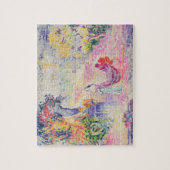 Vrouw in het Park, 1909 (olie op doek) Legpuzzel (Verticaal)