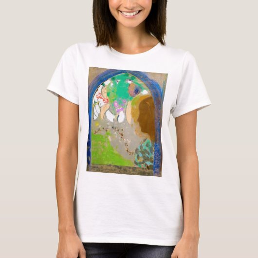 Vrouw in het raam, Redon T-shirt (Voorkant)