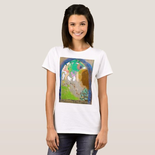 Vrouw in het raam, Redon T-shirt (Voorkant volledig)
