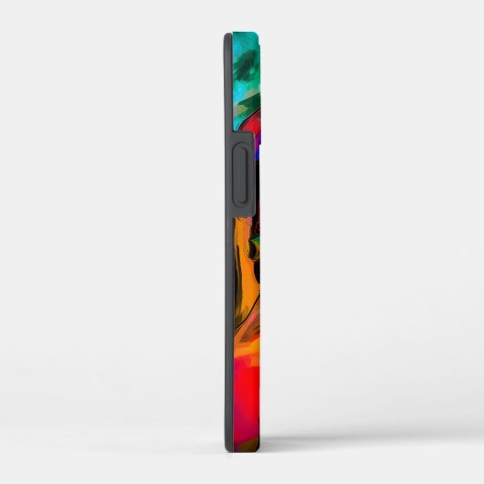 Vrouw in het Rode Pet Case-Mate iPhone Case (Achterkant / Rechts)