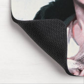 Vrouw in het Rode Pet Muismat (Hoek)