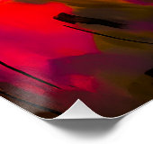 Vrouw in het Rode Pet Perfect Poster (Hoek)