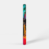 Vrouw in het Rode Pet Samsung Galaxy Hoesje (Rechterkant)