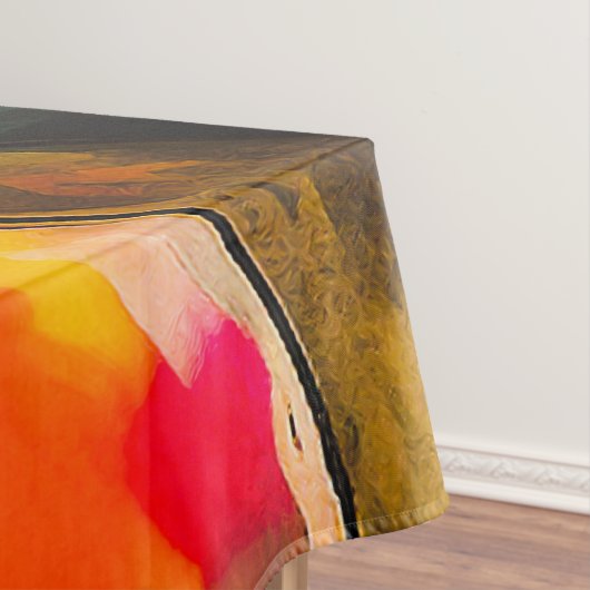 Vrouw in het Rode Pet Tafelkleed (Voorbeeld)