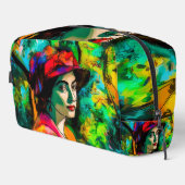 Vrouw in het Rode Pet Toilettasje (Rechterhoek)