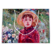 Vrouw in het rood, Berthe Morisot Groot Cadeauzakje (Voorkant)