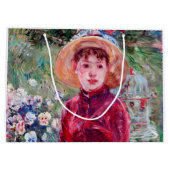 Vrouw in het rood, Berthe Morisot Groot Cadeauzakje (Achterkant)