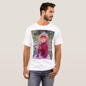Vrouw in het rood, Berthe Morisot T-shirt (Voorkant volledig)