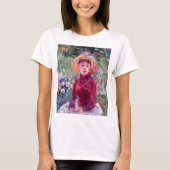 Vrouw in het rood, Berthe Morisot T-shirt (Voorkant)