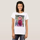 Vrouw in het rood, Berthe Morisot T-shirt (Voorkant volledig)