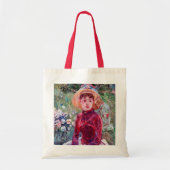 Vrouw in het rood, Berthe Morisot Tote Bag (Voorkant)