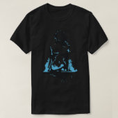 vrouw in het water t-shirt (Design voorkant)