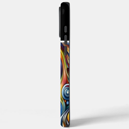 Vrouw in kleur Case-Mate iPhone case (Achterkant / Links)