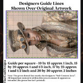 Vrouw in kralen jas & Pet DM5L Decoupage Tissuepapier