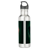 Vrouw in licht en rook waterfles (Achterkant)