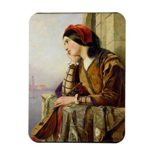 Vrouw in liefde, 1856 magneet