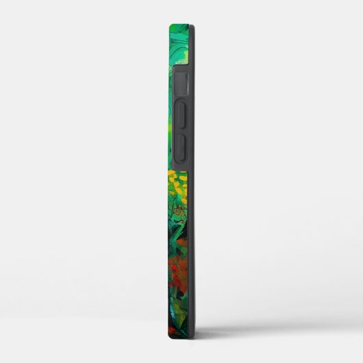 Vrouw in mooie groene weide Case-Mate iPhone case (Achterkant / Links)