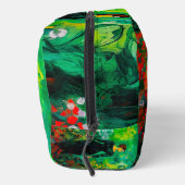 Vrouw in mooie groene weide toilettasje (Rechts)