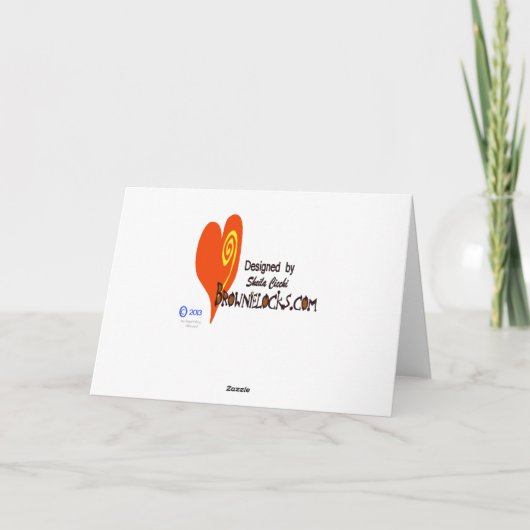 VROUW in Morse Code Kaart - Pas het aan (Achterkant)