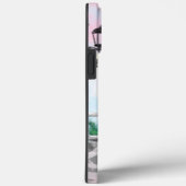 Vrouw in Parijs iPhone Case Eiffeltoren (Achterkant / Rechts)