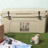 Vrouw in Parijs Sticker Eiffeltoren (Koeler)