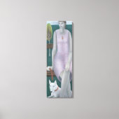 Vrouw in Park 2006 Canvas Afdruk (Voorkant)