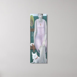 Vrouw in Park 2006 Canvas Afdruk