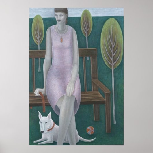 Vrouw in Park 2006 Poster (Voorkant)