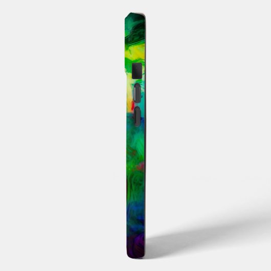 Vrouw in Pet Case-Mate iPhone Case (Achterkant / Links)