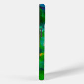 Vrouw in Pet Case-Mate iPhone Case (Achterkant / Rechts)