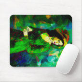 Vrouw in Pet Muismat (Met muis)