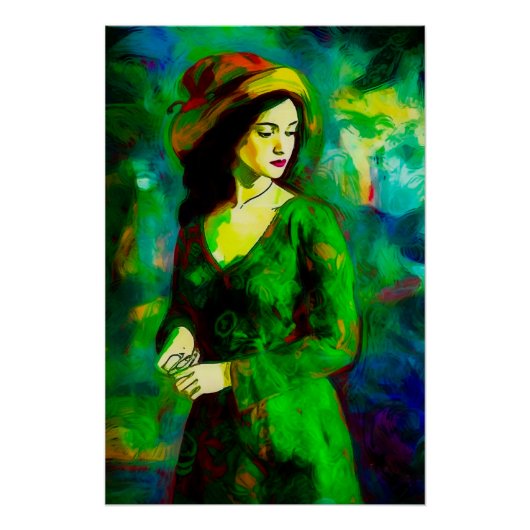 Vrouw in Pet Perfect Poster (Voorkant)