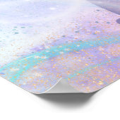 Vrouw in regenbogen poster (Hoek)