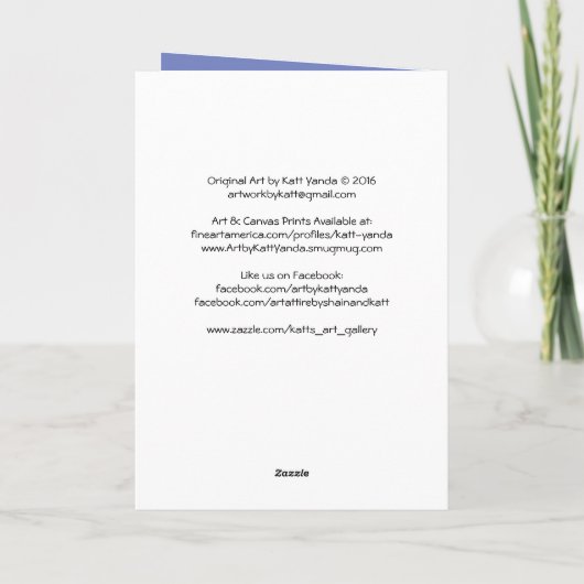 Vrouw in Sneeuw met de Kaart van de Kunst van de (Achterkant)