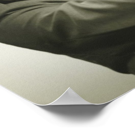 Vrouw in Soldier Uniform Poster (Hoek)