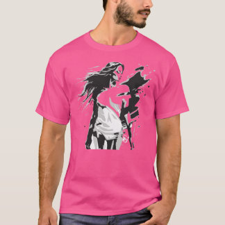 Vrouw in  stijl t-shirt