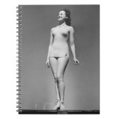 Vrouw in Swimsuit Notitieboek (Voorkant)