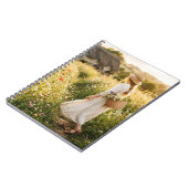 Vrouw in tarweveld notitieboek (Linkerzijde)