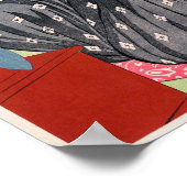 Vrouw in zomerkleding van Goyo Hashiguchi (1920) Poster (Hoek)