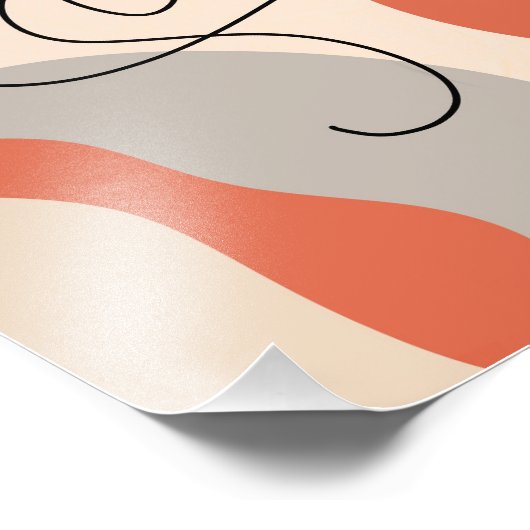 Vrouw in zonnebril Boho Style Foto Afdruk (Hoek)