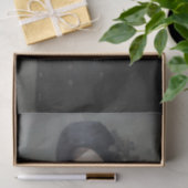 Vrouw in zwart 1 Decoupage papier (Geschenk)