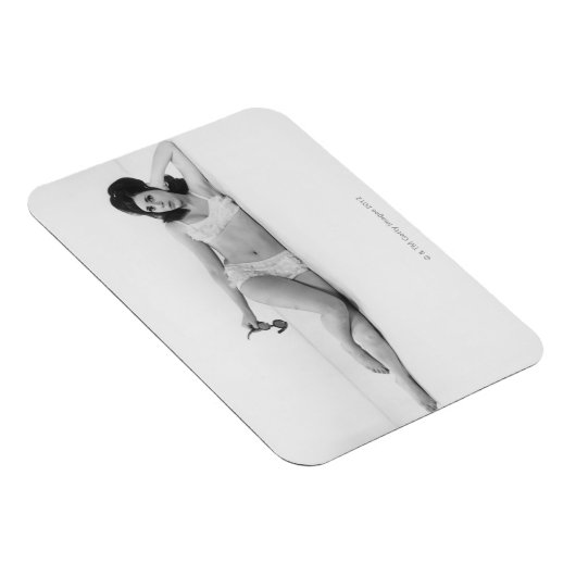 Vrouw in zwemkleding magneet (Rechterzijde)